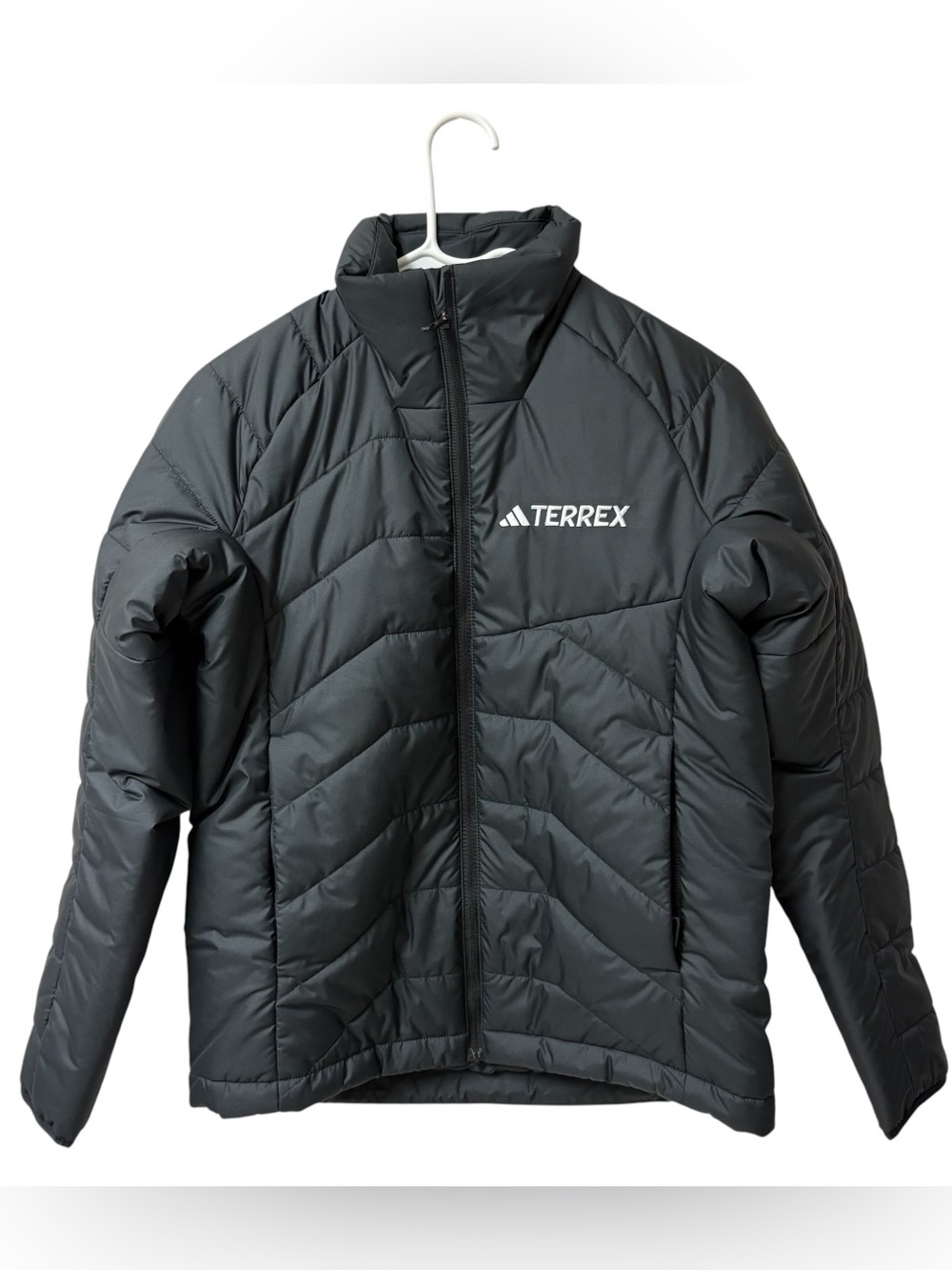 Adidas Terrex Multi Synthetic BLK Lightweight Insulated Water Repellent Coat XS